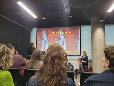 ELAN Artists present workshops on Belonging in Quebec